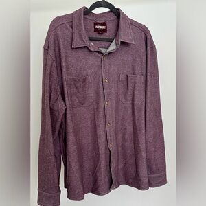 Alesbury purple long sleeve shirt size XXL.